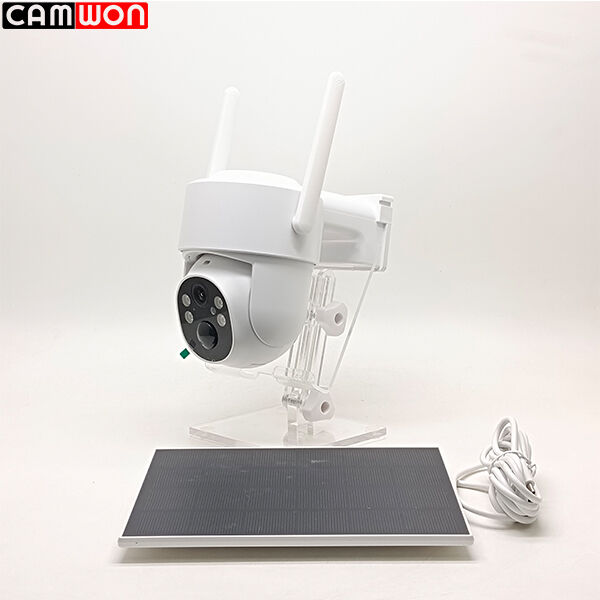 IP66 3MP IP Camera Tuya 4G Pan Tilt Wireless Security Camera With Solar Panel