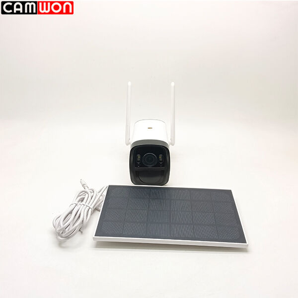 15M Night Vision Outdoor Solar Security Camera 5200mAh Battery Powered Outdoor Camera 2MP