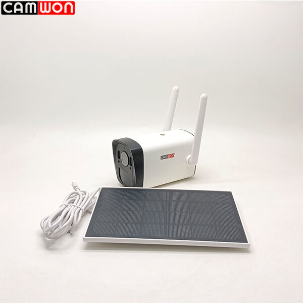 PIR Sensor Outdoor WiFi Camera 2MP Solar WiFi Bullet Camera With 128GB SD Card Slot 10M Motion Detection