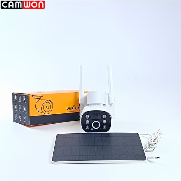 2MP 4G Solar Camera Night Version Full Color PTZ Bullet Camera Outdoor