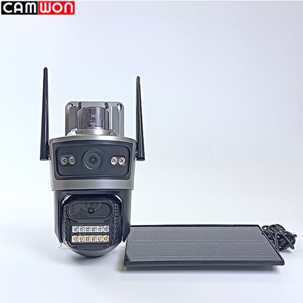 2MP Outdoor 4G Solar Camera OEM / ODM WiFi Smart CCTV Camera 24 Hours Online