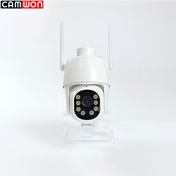 Mini Outdoor WiFi Camera 4MP Outdoor 5Ghz WiFi Camera Human Detection Function Dual Light Leds