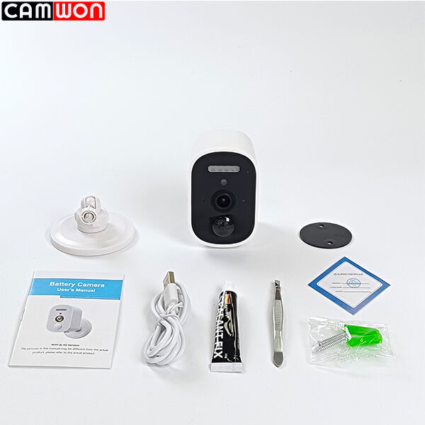3MP HD Outdoor Security Camera Memory Card Motion Detected Security Camera Two Way Audio