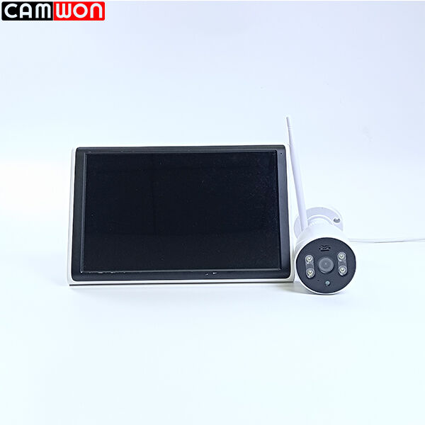 2.4Ghz Home Security System OEM / ODM NVR Camera Security System HDD 10.1  LCD Monitor Screen