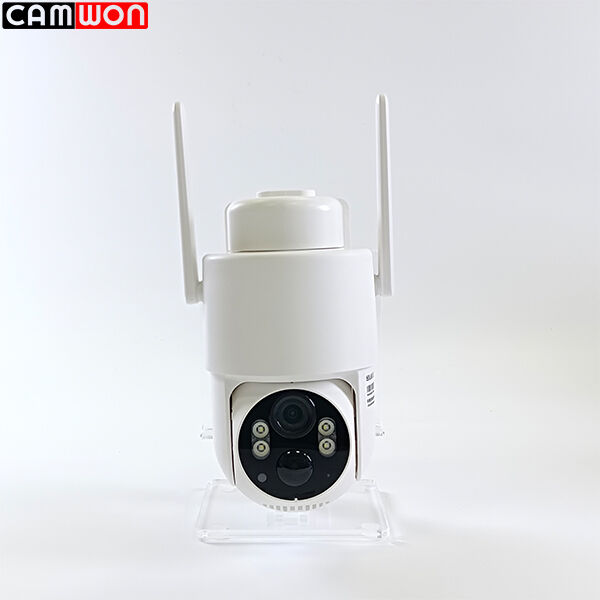 2K Wireless Outdoor Security Camera 4G LTE 3MP Solar Powered Built-in VSIM Card 