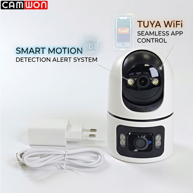 Tuya WiFi Indoor Smart Camera 4MP 2K Night Vision Motion Detection Camera